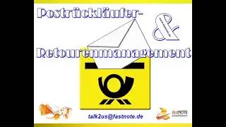 Postr&uuml;ckl&auml;ufer  und Retouren Management fastNOTE SchreibService
