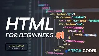 Learn HTML Step-by-Step Course For Beginners in हिन्दी | Urdu - Tech Coder