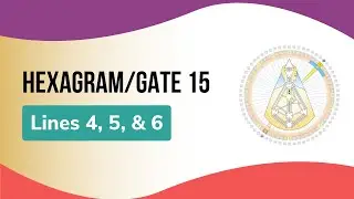 Гексаграмма/Врата 15, линии 4, 5 и 6: Дизайн Человека, Книга линий