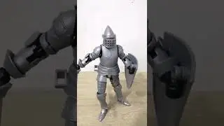 Medieval Knight Figure #medieval #figure #stopmotion #knight #dummy13