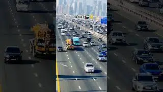 Amazing Dubai Road view 😍#trending #trendingshorts #shortvideo #dubailife #viralvideo
