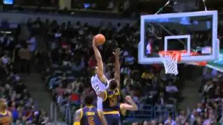 Jabari Parker monster dunk against Cavs (14/11/2015)