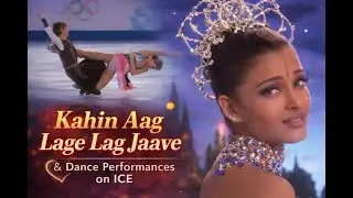 Kahin Aag Lage Lag Jaave &ndash; Taal 1999  Ice Skating Performance ⛸️🔥  Bollywood Classic