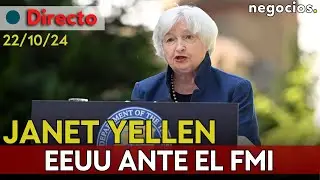 DIRECTO:  YELLEN DEFIENDE EL PROGRESO DE LA ECONOMIA ESTADOUNIDENSE ANTE EL FMI Y EL BANCO MUNDIAL