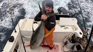 New PB Yellow Fin while Albacore fishing Fort Bragg!!!