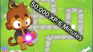How to get FAST XP for the wizard monkey!(Btd6)
