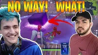 NINJA REACTS TO CUBE MELTING SEASON 5! (Fortnite Stream Highlights)