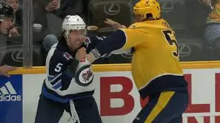 Cal Foote 17 minutes of penalties for Fighting Brenden Dillon