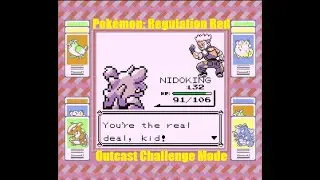 Pok&eacute;mon: Regulation Red - Outcast Challenge - Defeating Lt. Surge (No Poke Centers or Buying Items)
