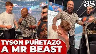 MR BEAST le PIDE a MIKE TYSON un PU&Ntilde;ETAZO: el RESULTADO es el que ESPERAN