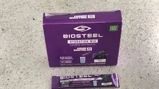 Quick Honest Review of the Biosteel Hydration Mix 12 Packets