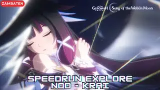 JOKI SPIRAL & SPEEDRUN EXPRORE MAP NOD - KRAI CHANDRA IV | Genshin Impact Indonesia