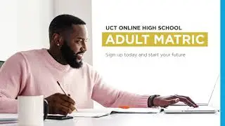UCT Online High School | Adult Matric Preparation Programme
