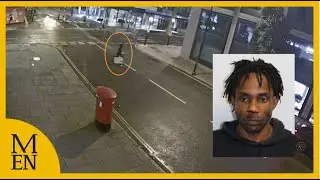 Moment thief steals valuable Banksy print from London gallery