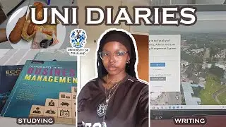 ✶⋆.˚ uni diaries ep 1: studying, writing & early gym sessions
