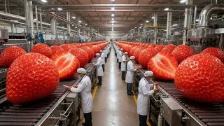 Inside the Berry Facility: How Frozen Strawberries Are Made (Full Process)