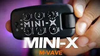 MINI-X M-VAVE AMPLUG com 9 SIMULAÇÕES DE AMP + MODULAÇÕES! @M-VAVE #guitar #mvave #minix