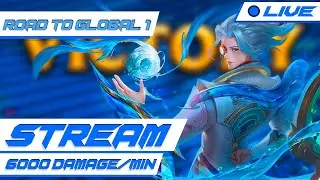ЛУЧШИЙ БАФФ НА НАТАНА!!! SOLOQ 200 Звёзд Геймлей Топ 10 Натан глобал Stream_/#mobilelegends