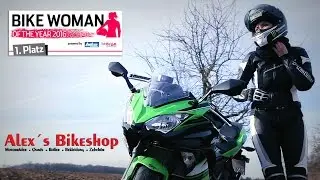 Bike Woman Of The Year 2016 Jule Leckert und die Ninja 650