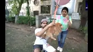 Gauravzone dog flying @GAURAVZONE @Sourav Joshi Vlogs @BB Ki Vines @Fitnessblender #shamefulact