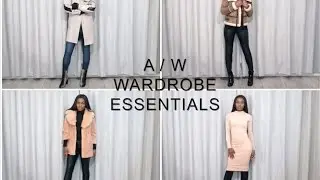 AUTUMN/WINTER WARDROBE ESSENTIALS | Jade Vanriel