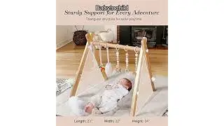 Wooden Play Gym review parents worry about safety, comfort, ease and price.