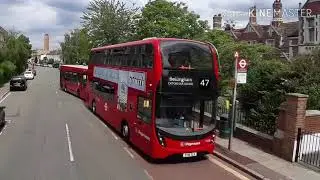 47 to Bellingham, Catford Bus Garage. (Ibus)