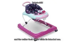 Delta Children 2-in-1 Activity Walker review: safety, comfort, ease vs price.