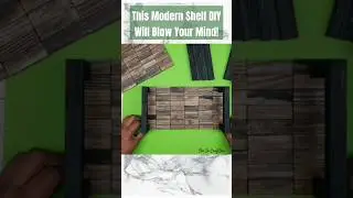 🔥 Grab Some Tumbling Tower Blocks to Make A 2 Tier Shelf! #dollartreediy #shesocraftdee #shorts