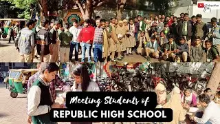 Meeting Students of Republic High School | CSR Activities | Vlog By Sekhar Suman Panda | Ahmedabad