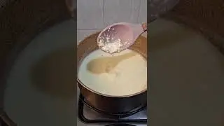 Ambrósia de leite com paçoca 