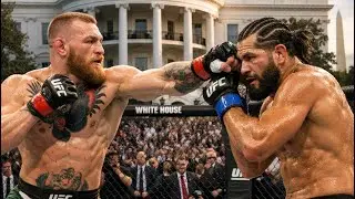 UFC CONOR MCGREGOR VS JORGE MASVIDAL WHITE HOUSE