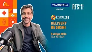 DELIVERY DE SUSHI | Rodrigo Melo no Rede Food Cast