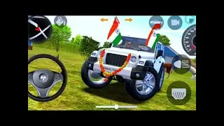 😱 LIVE | Indian Car Simulator 3D Gameplay 🚘 | Mahindra Thar Offroad | Gadi Wala Game | Sonu Bhai
