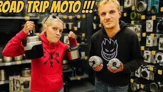 Pr&eacute;paration road trip moto, rep&eacute;rage matos et bon plan !!! D-Vlog 02