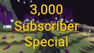 3,000 Subscriber Special
