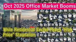 Japan Real Estate  Oct 2025 Office Market Booms While Residential Sector Faces High Price Stagnation