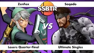 SSBTR #166 Losers Quarter-Final - ZenFox (Link) VS Saqado (Snake) SSBU