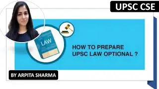 Law Optional Preparation Strategy | Syllabus & Booklist | UPSC CSE | Arpita Sharma