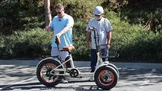 Why Does Senior Love the Reverse ETrike w/ Fat Tires? You Won't Believe The Steering on This ETrike!