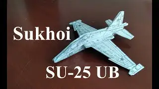 How To Make a Paper Jet Fighter - The Best Origami Airplane SU-25 UB