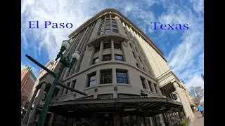 Downtown El Paso Texas, Walking Downtown, El Paso Street