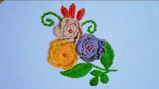 Circle Design Embroidery 