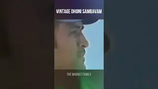 Vintage Dhoni sambavam‼️🔥🔥