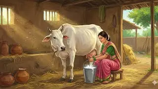Maharashtrian Family Lunch Under Mango Tree Simple Gaon Life 🌳#aashtoonstories #ghiblistyl