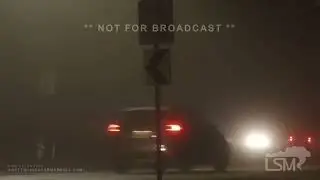 01-26-2024 North Wales,PA - Near Zero Visibility Fog