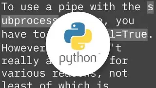 How to use `subprocess` command with pipes