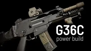 Powerful 2 joules G36c trigger response build (Airsoft)