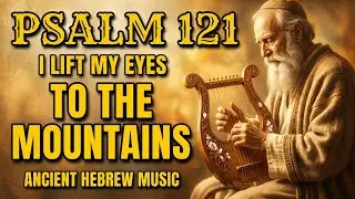 Psalm 121 - I Lift My Eyes to the Mountains | 1 Hour Hebrew Harp Music for Sleep & Prayer
