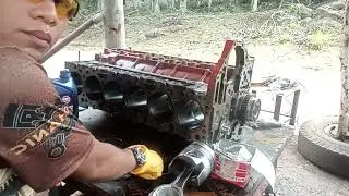 Checking piston ring Gap